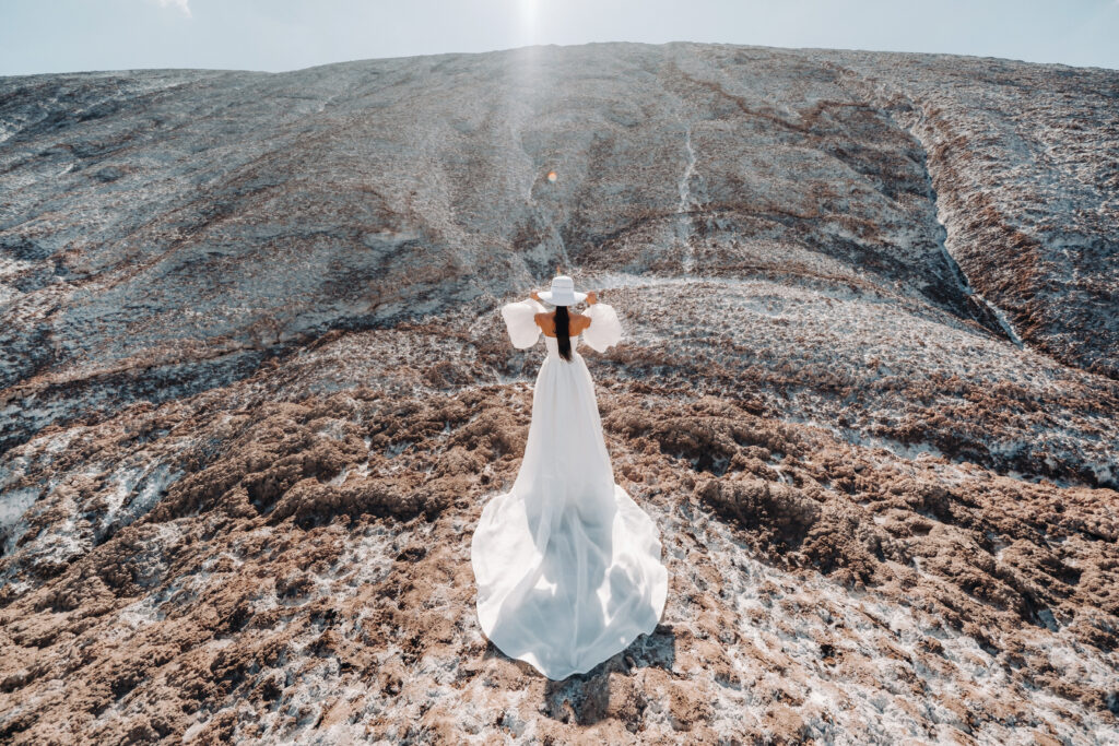 Drohne-Hochzeitsfotografie