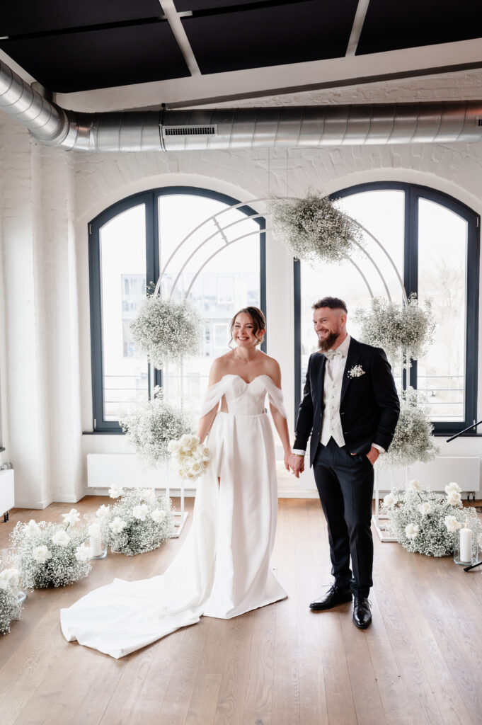 Eingang des QU4RTIER Restaurant in Saarbrücken